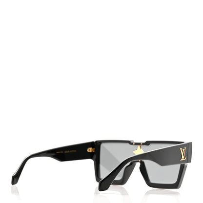 Louis Vuitton Acetate Swarovski Crystal Cyclone Sunglasses Z1578W Black 4 of 8