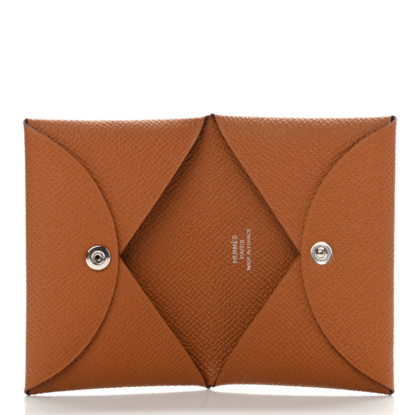 Epsom Calvi Card Case Gold