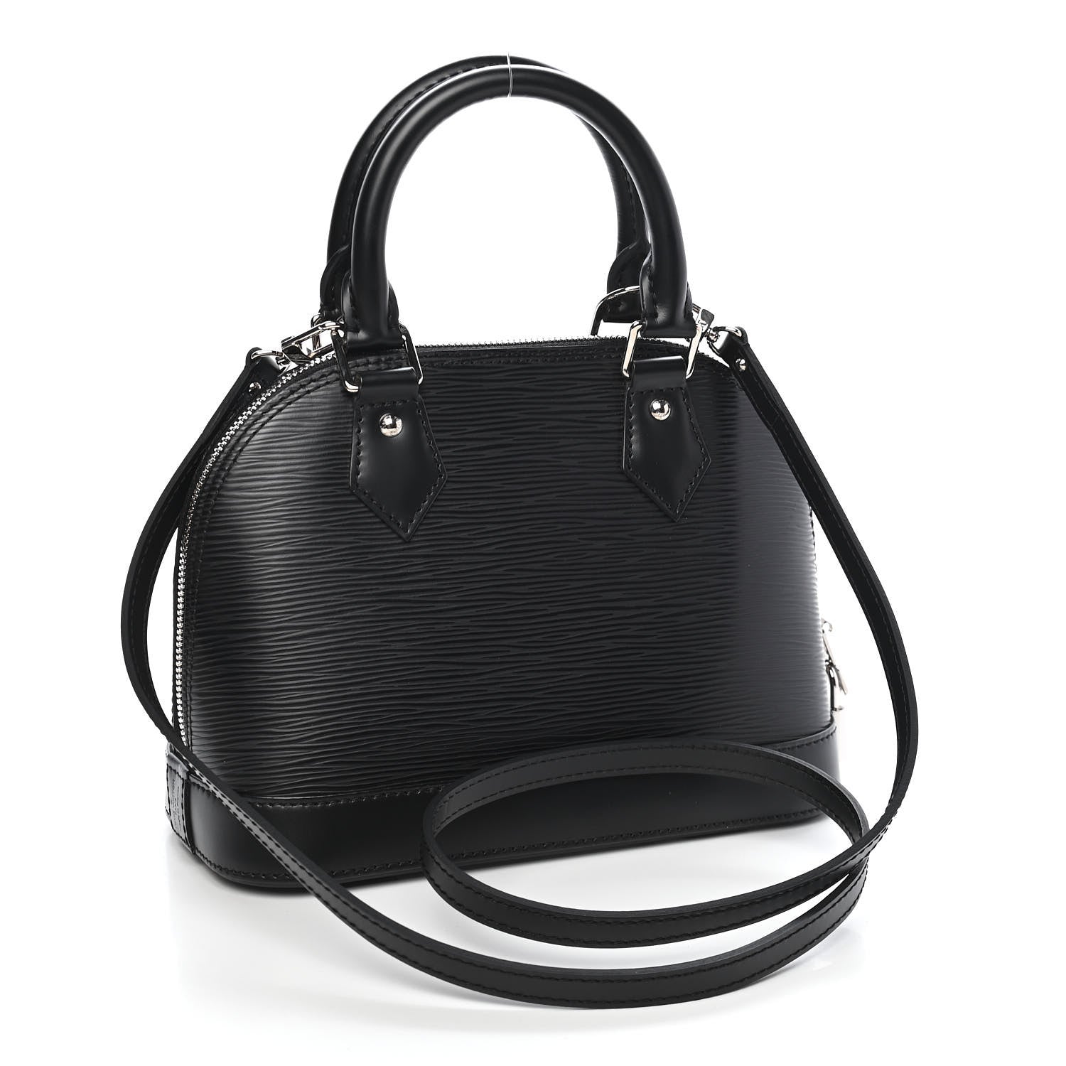 Louis Vuitton Epi Alma BB Black 3 of 8