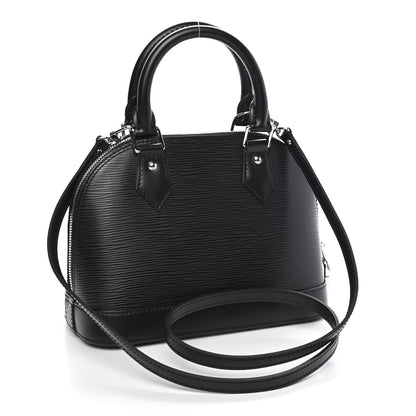 Louis Vuitton Epi Alma BB Black 3 of 8