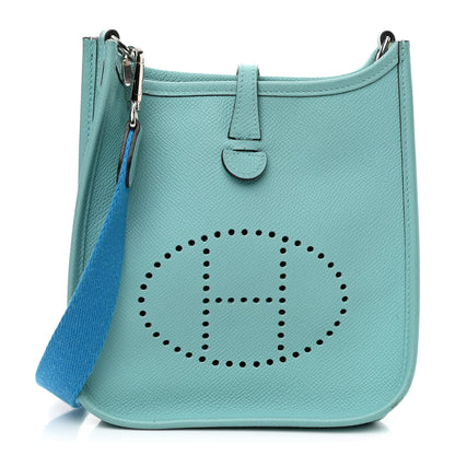 Hermes Epsom Evelyne TPM Bleu Atoll Bleu Zanzibar 1 of 14
