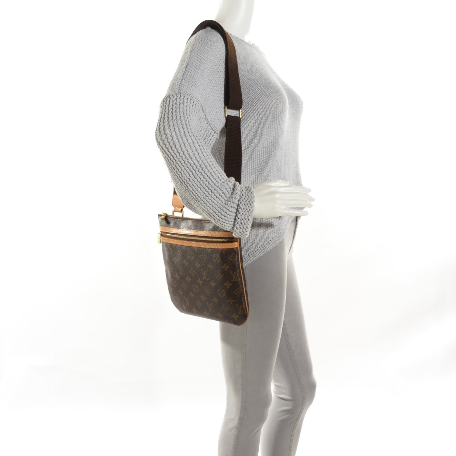 Louis Vuitton Monogram Bosphore Pochette 2 of 7