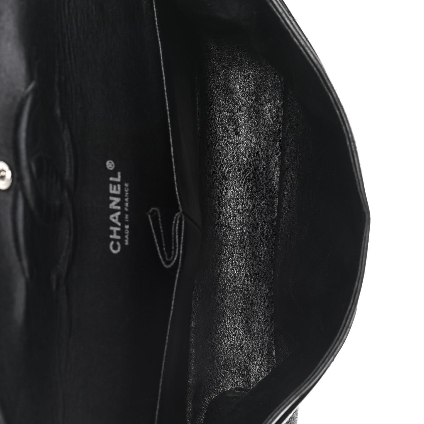 Lambskin Quilted Medium Hybrid Reissue Flap Black