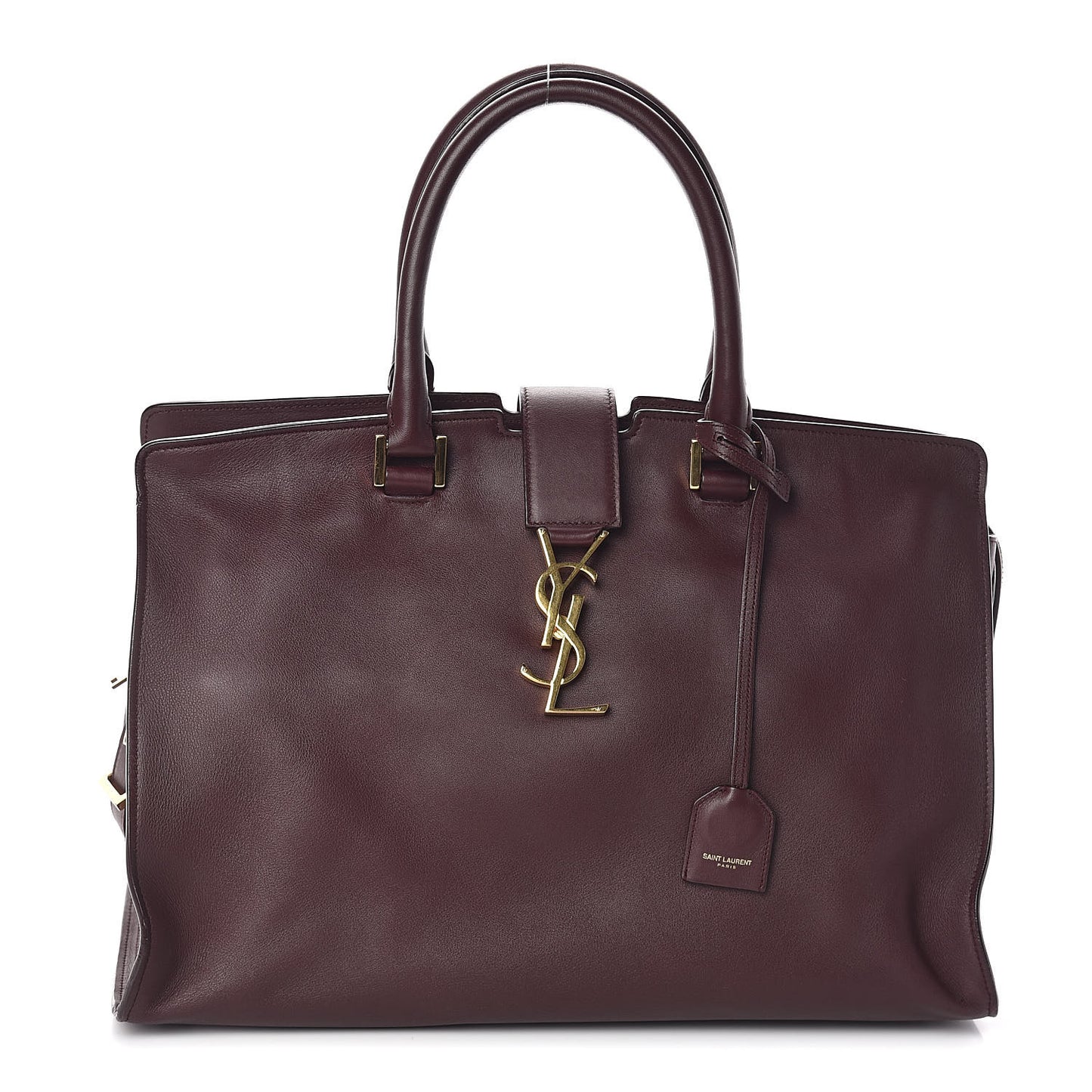 Calfskin Medium Classic Y Cabas Bordeaux