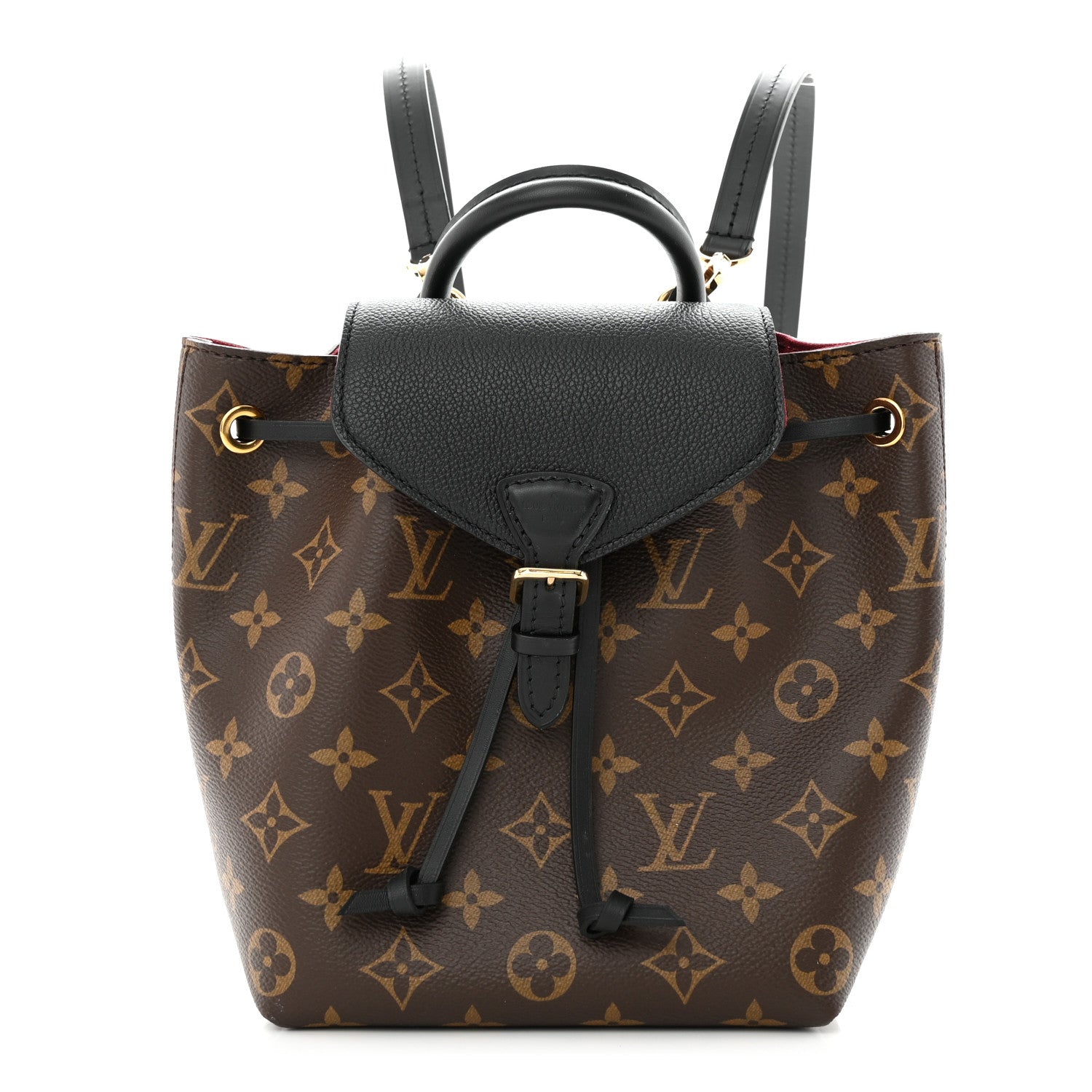 Louis Vuitton Monogram BB Montsouris NM Backpack Black 1 of 10