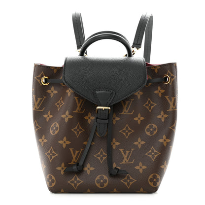 Louis Vuitton Monogram BB Montsouris NM Backpack Black 1 of 10