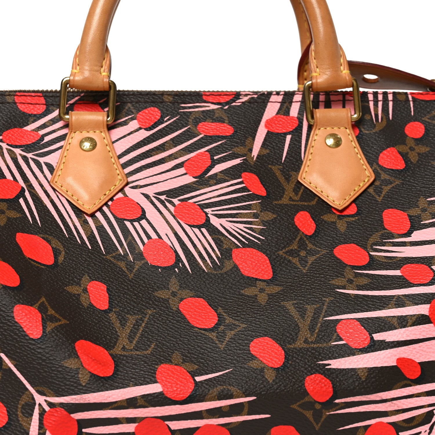 Louis Vuitton Monogram Jungle Dots Speedy 30 Sugar Pink Poppy 8 of 10