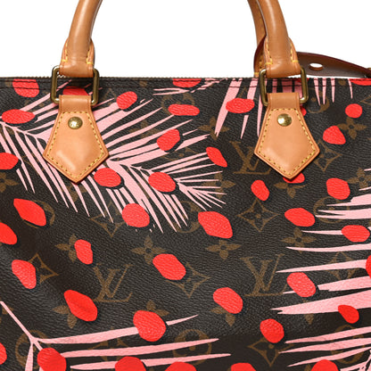 Louis Vuitton Monogram Jungle Dots Speedy 30 Sugar Pink Poppy 8 of 10