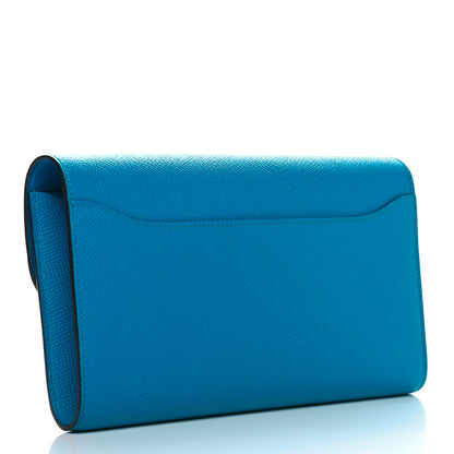 Hermes Epsom Constance Long Wallet Bleu Zanzibar 3 of 8