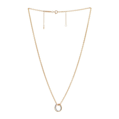 Cartier 18K Pink Yellow White Gold Trinity Pendant Necklace 3 of 8