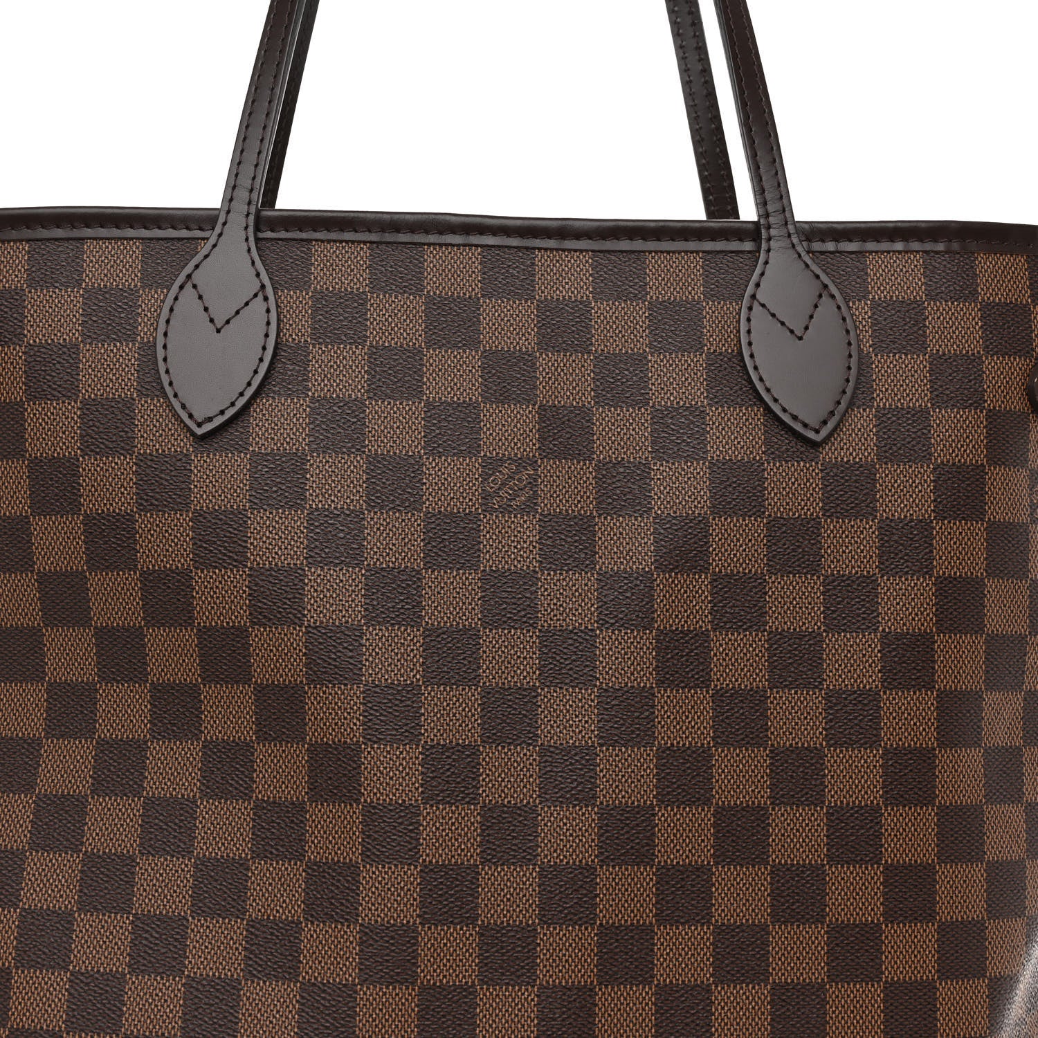 Louis Vuitton Damier Ebene Neo Neverfull MM Rose Ballerine 9 of 11