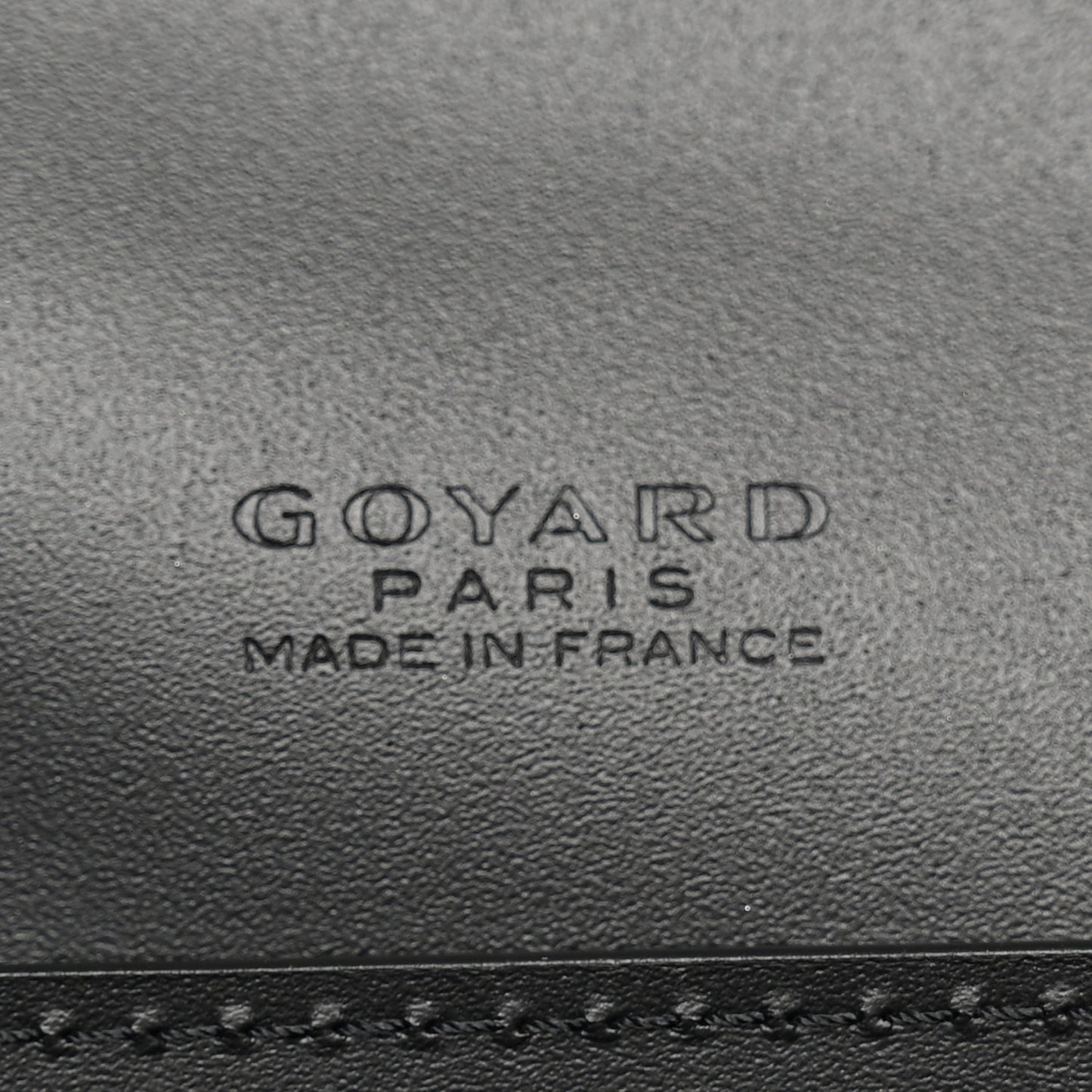 Goyardine Duchesse Marie-Caroline Bag Black Gold