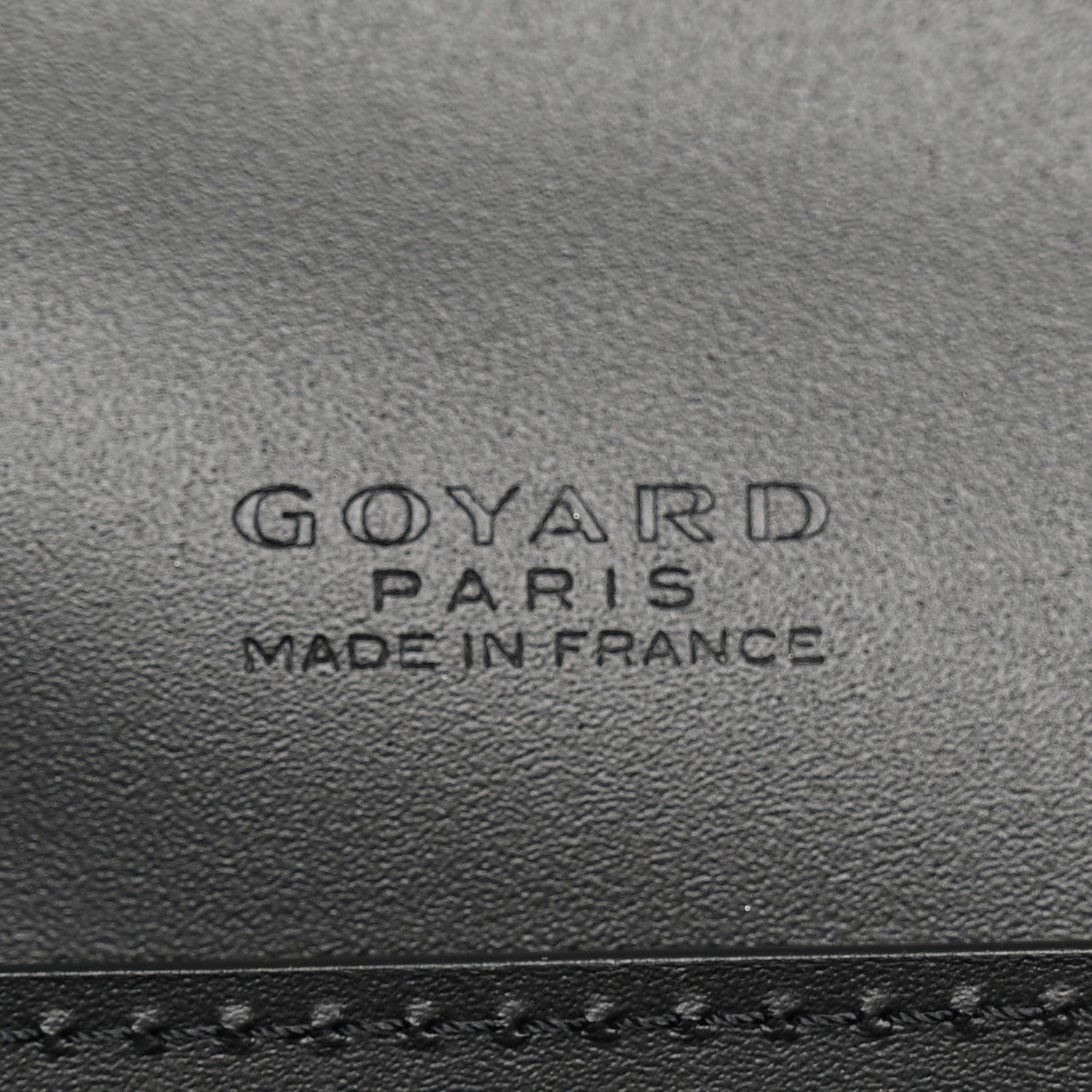 Goyard Goyardine Duchesse Marie-Caroline Bag Black Gold 7 of 10