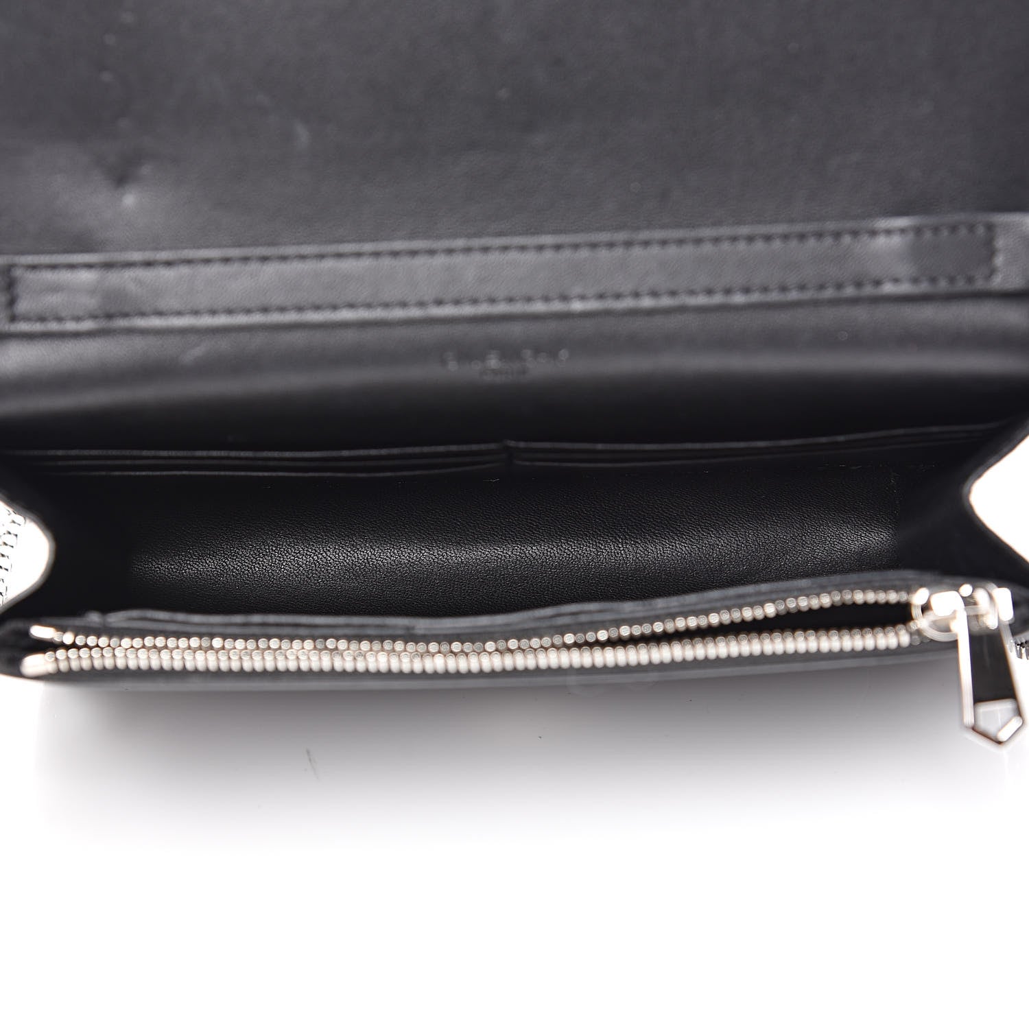 Givenchy Sugar Goatskin Pandora Chain Wallet Black 5 of 10