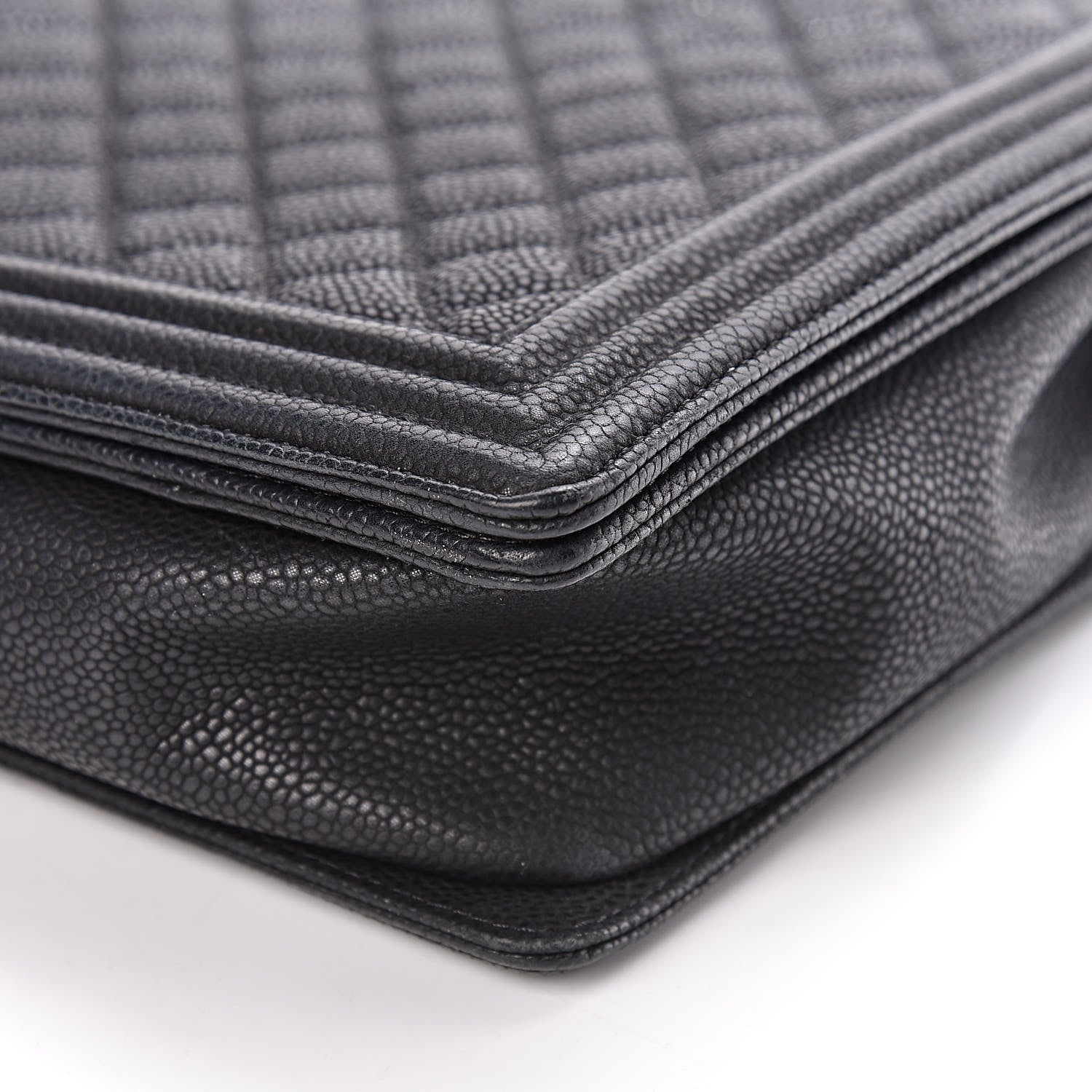 Chanel Caviar Quilted Large Boy Flap Black 9 of 15