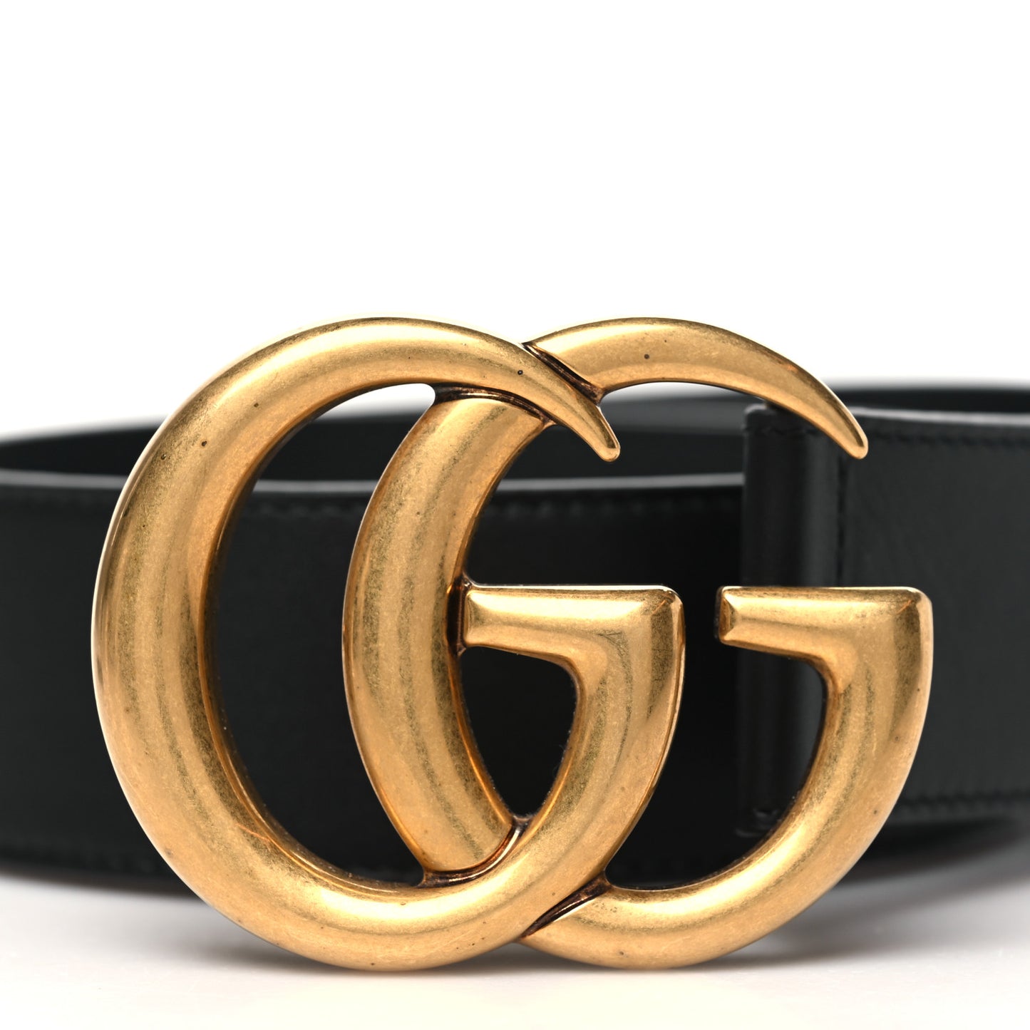 Calfskin Double G 40mm Belt 80 32 Black