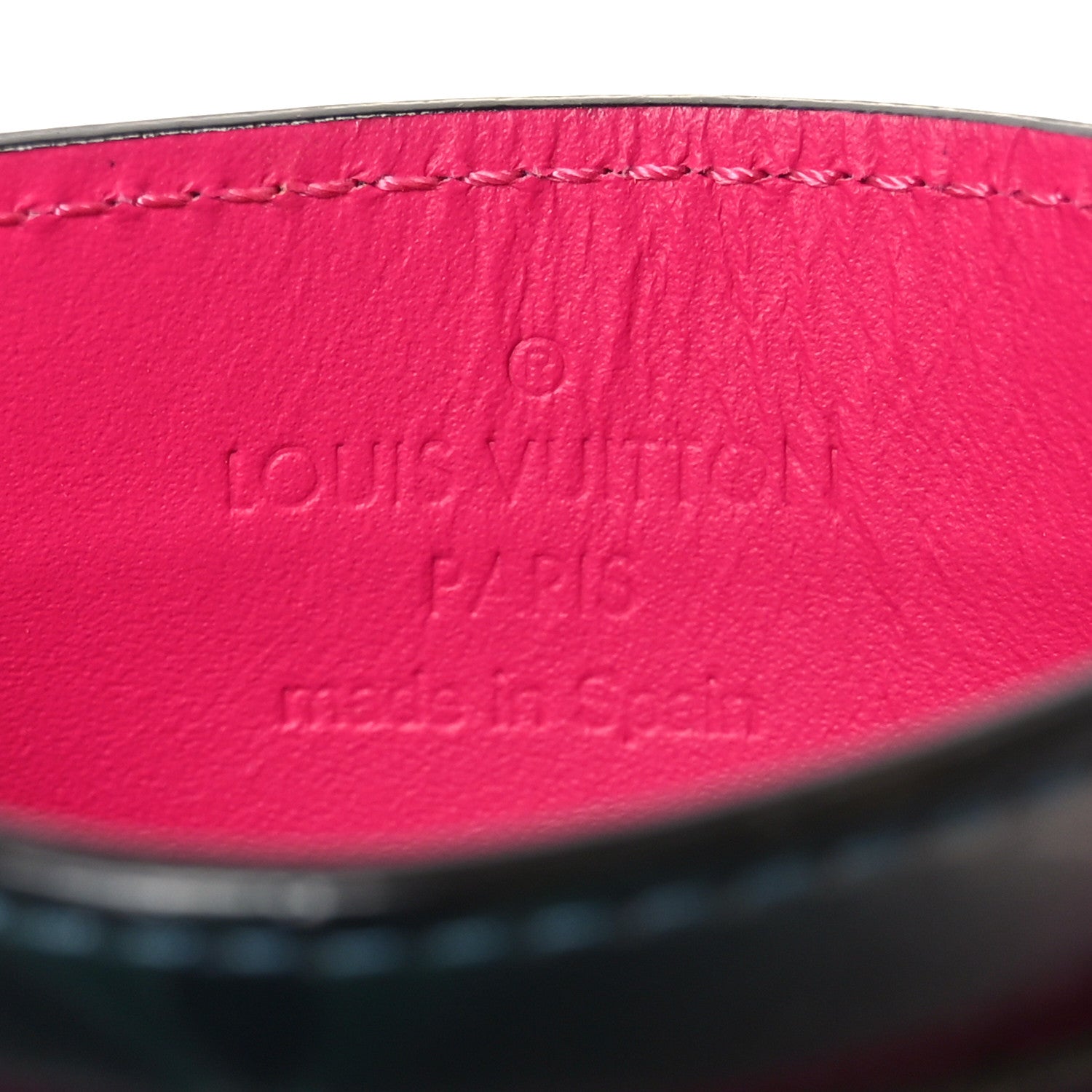 Louis Vuitton Metallic Vernis Degrade Card Holder Blue Pink 6 of 7