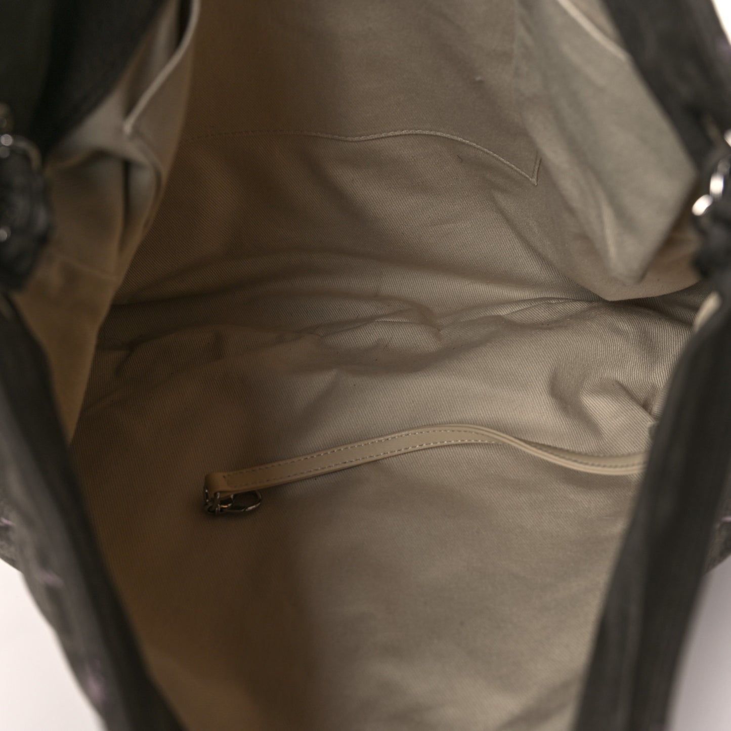 Suede Ultimate Stitch Hobo Grey
