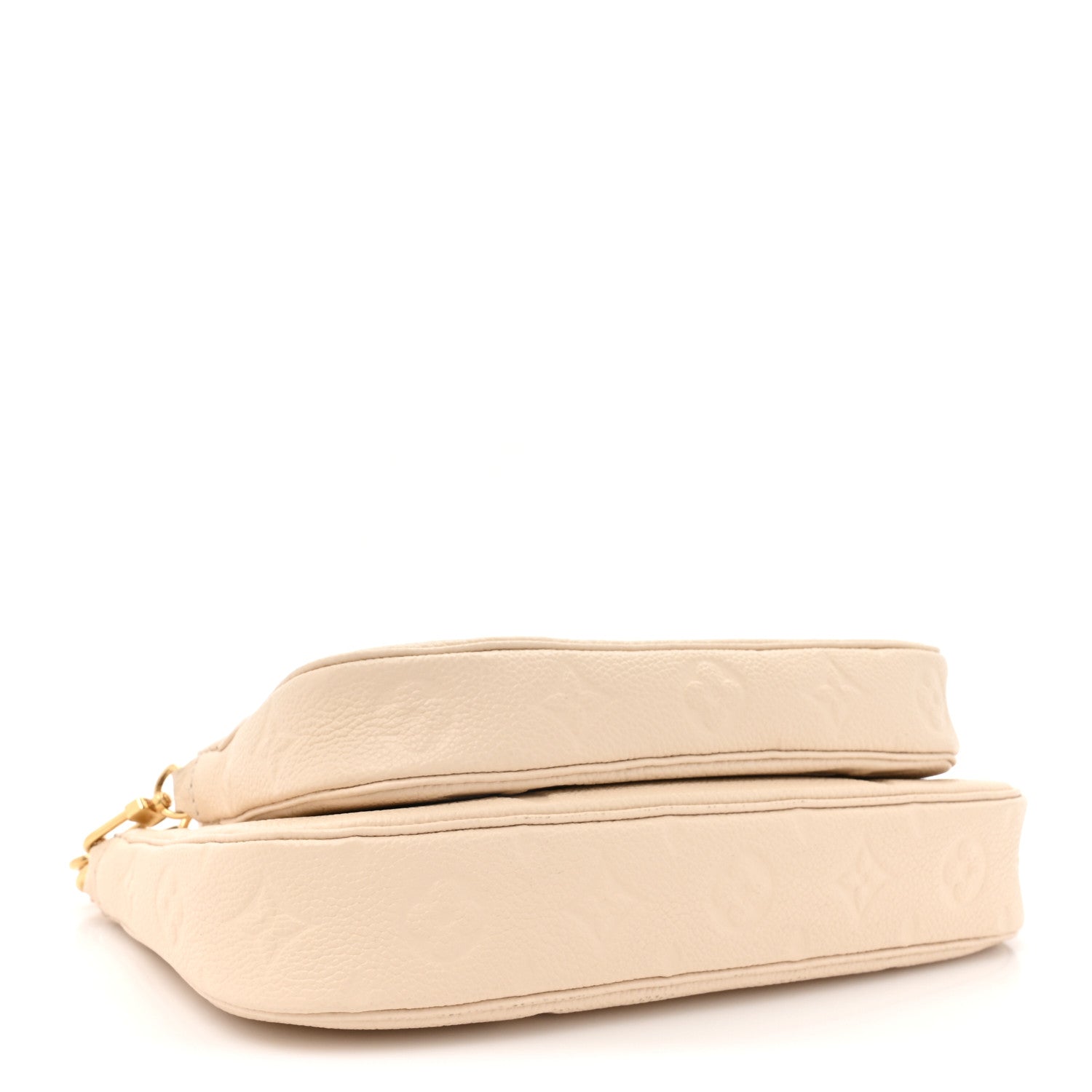 Louis Vuitton Empreinte Monogram Giant Multi Pochette Accessories Cream 4 of 14