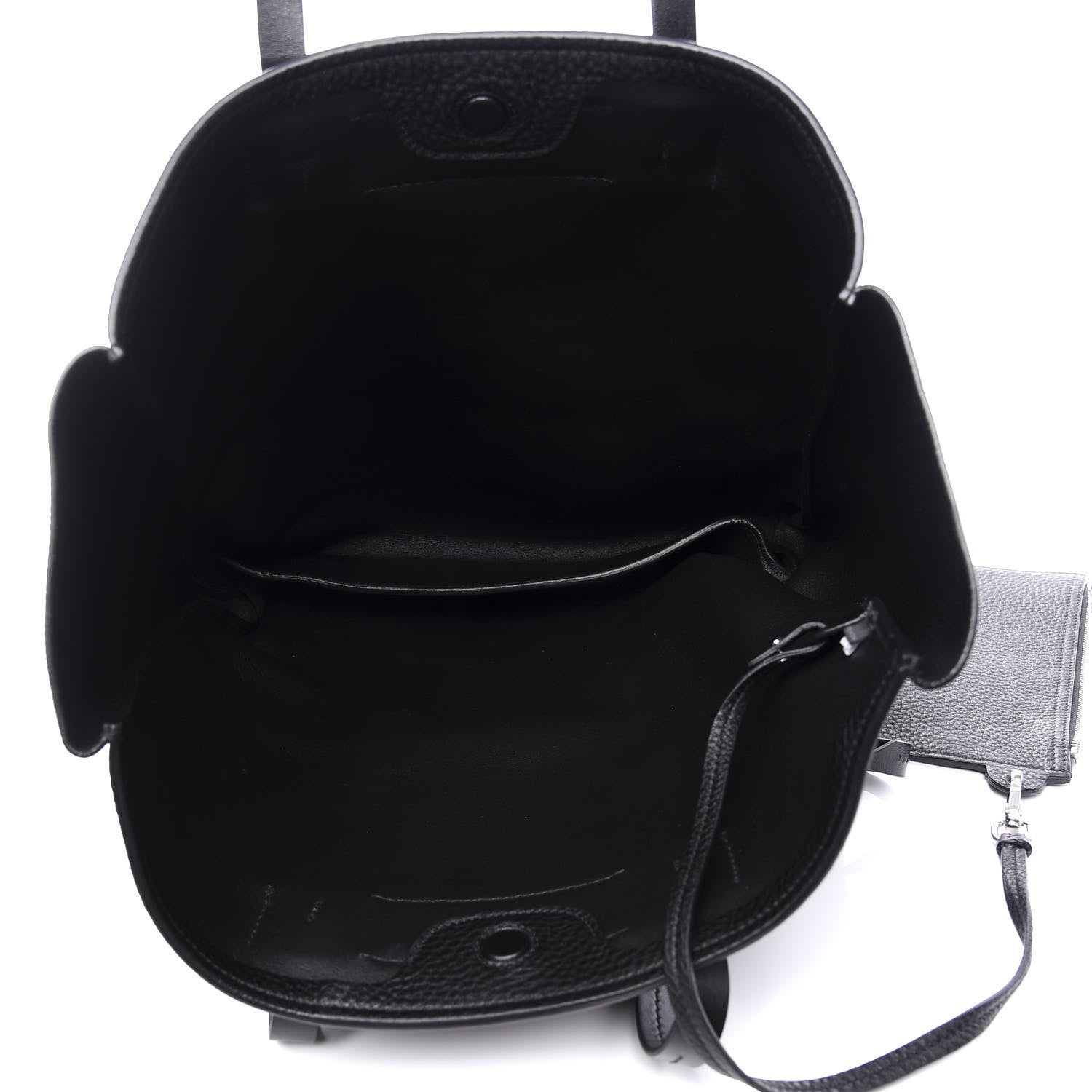 Miu Miu Vitello Daino Tote Black 4 of 12