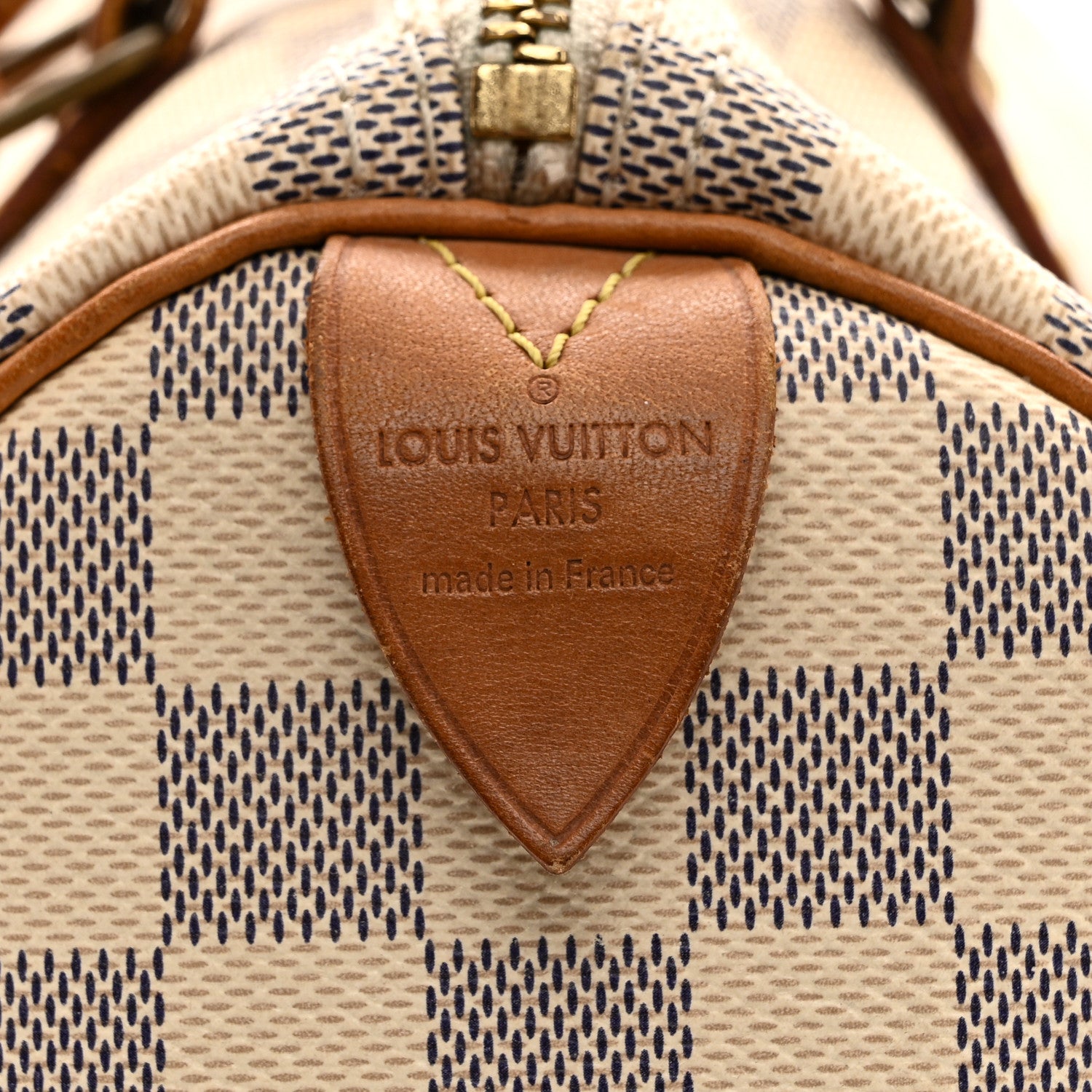 Louis Vuitton Damier Azur Speedy 30 6 of 10