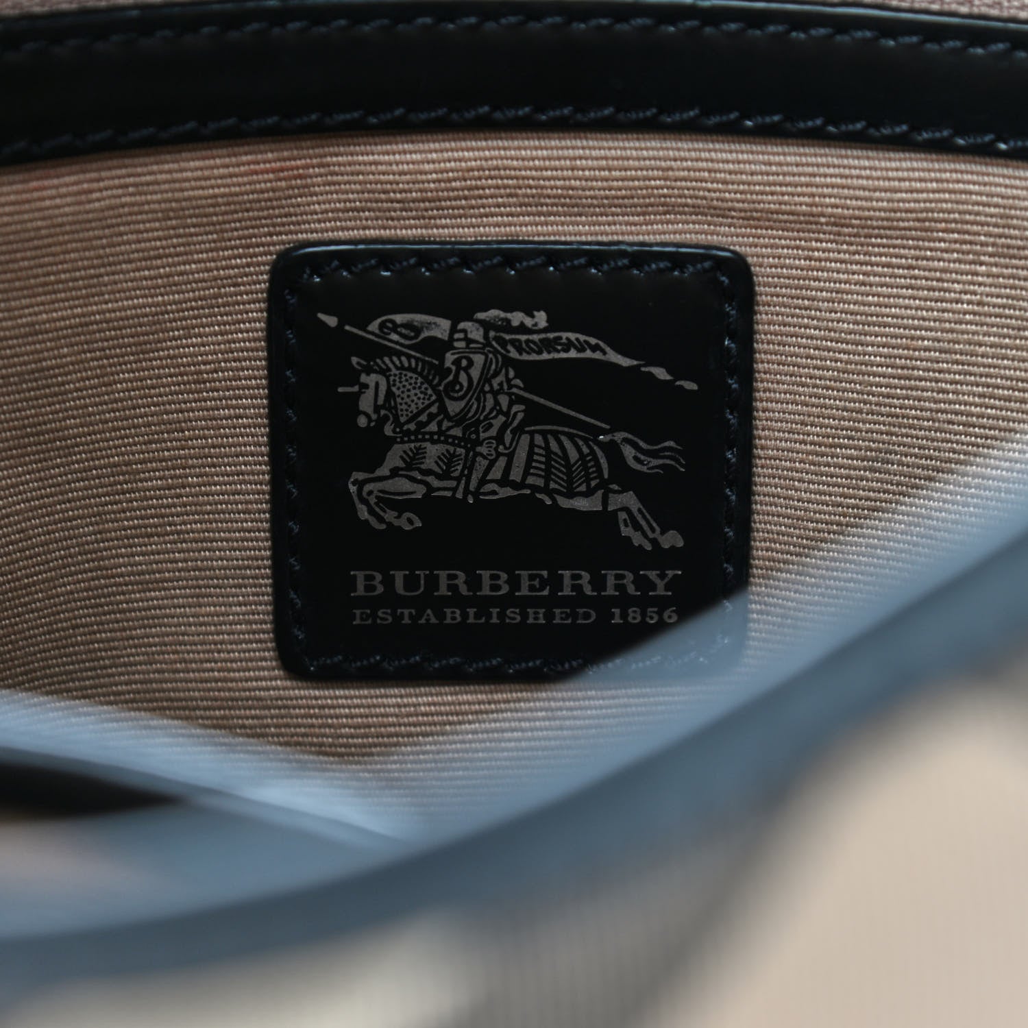 Burberry Supernova Check Buckle Hobo Black 10 of 13