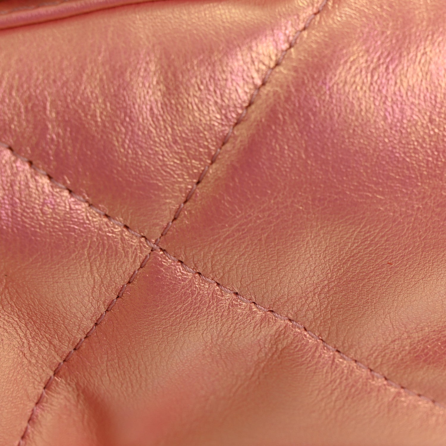 Chanel Iridescent Lambskin Quilted Large Chanel 19 Flap Pink 12 of 13