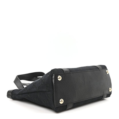 Gucci Monogram Small Abbey Tote Black 4 of 10