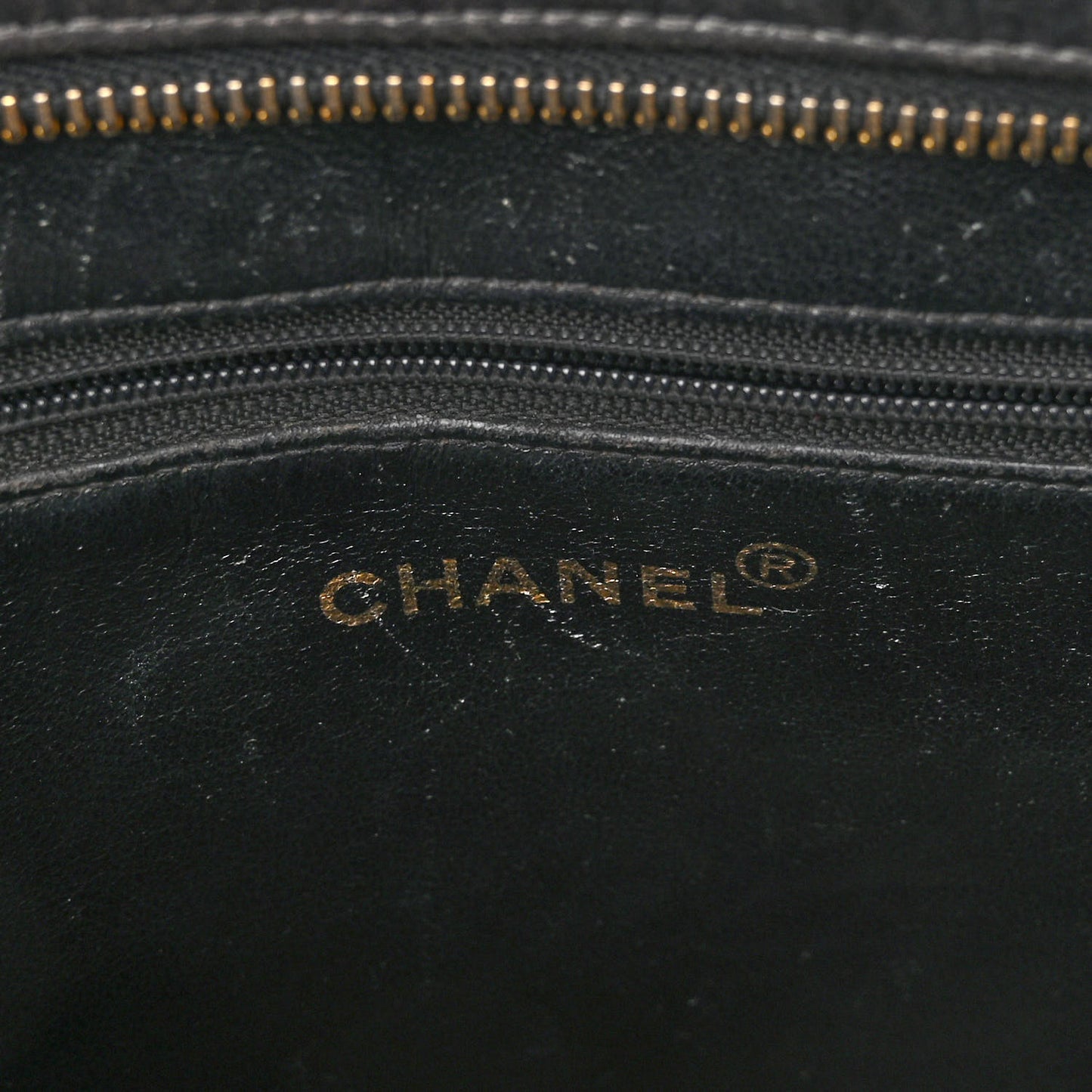 Lambskin Quilted Medallion Tote Black