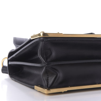 Prada City Calf Saffiano Cahier Bag Black 6 of 9