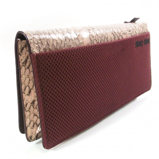 Python Bow Clutch
