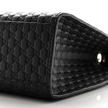 Gucci Microguccissima Medium Emily Chain Shoulder Bag Black 10 of 10