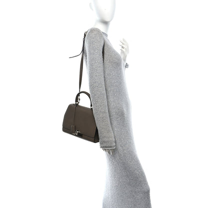 Moynat Taurillon Blush Rejane PM Taupe 2 of 9