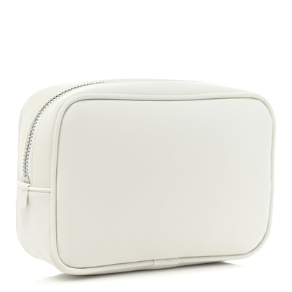 Tom Ford Grained Calfskin Soleil Cosmetic Pouch White 3 of 7