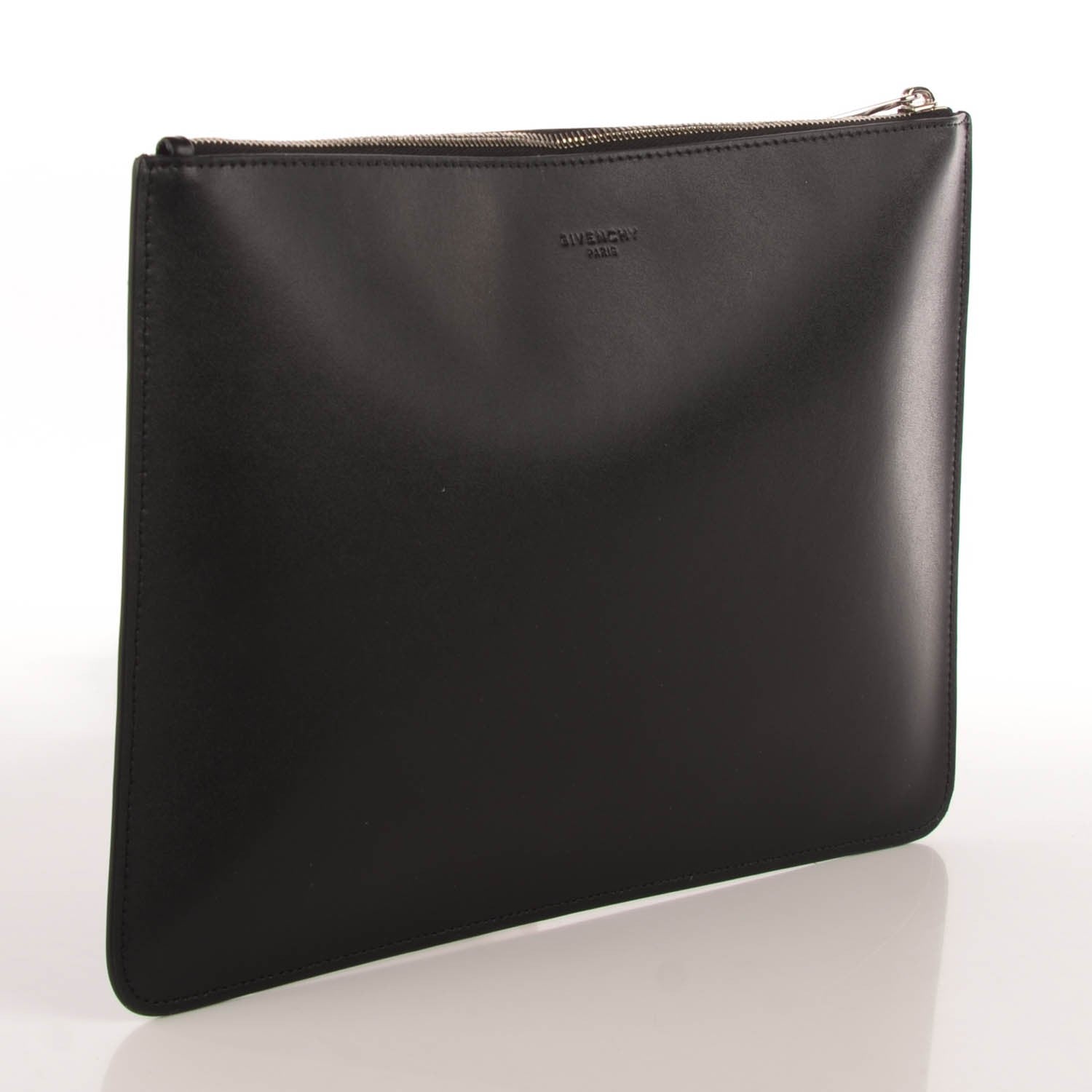 Givenchy Smooth Calfskin Star Small Zip Pouch Black 3 of 12