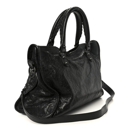 Balenciaga Agneau Arena Classic Hardware Medium Le City Black 3 of 10