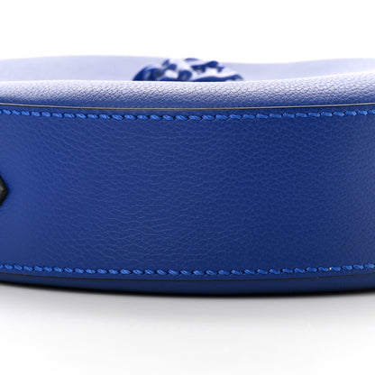 Versace Calfskin La Medusa Round Camera Bag Blue 8 of 9