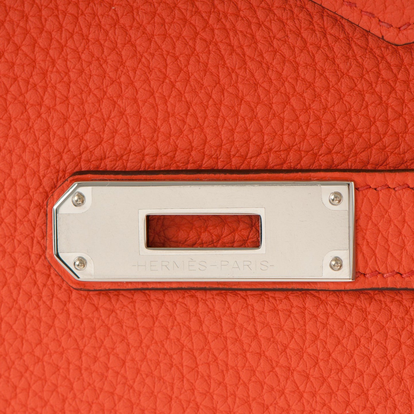 Togo Birkin 35 Orange Poppy