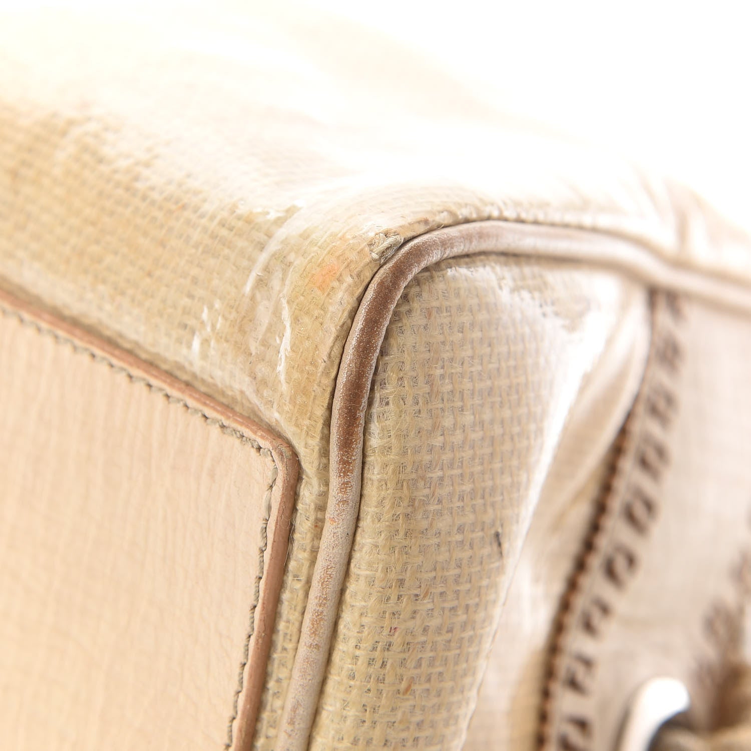 Fendi Coated Canvas Cord Bag De Jour Naturale 8 of 14