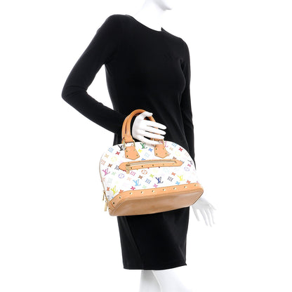 Louis Vuitton Monogram Multicolor Alma White 2 of 7