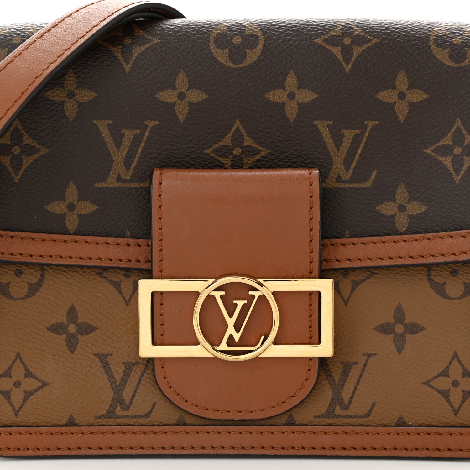 Louis Vuitton Reverse Monogram Dauphine Mini 7 of 9