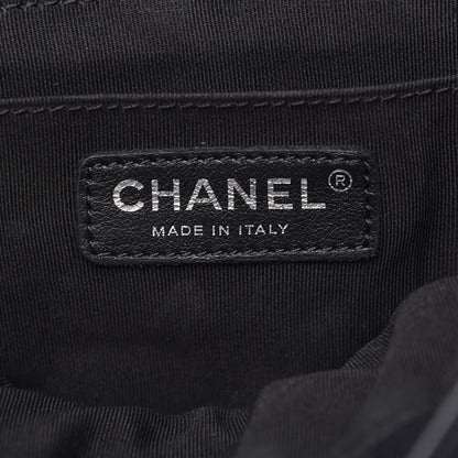 Chanel Calfskin Chevron Quilted Large Urban Spirit Backpack Black 6 of 8