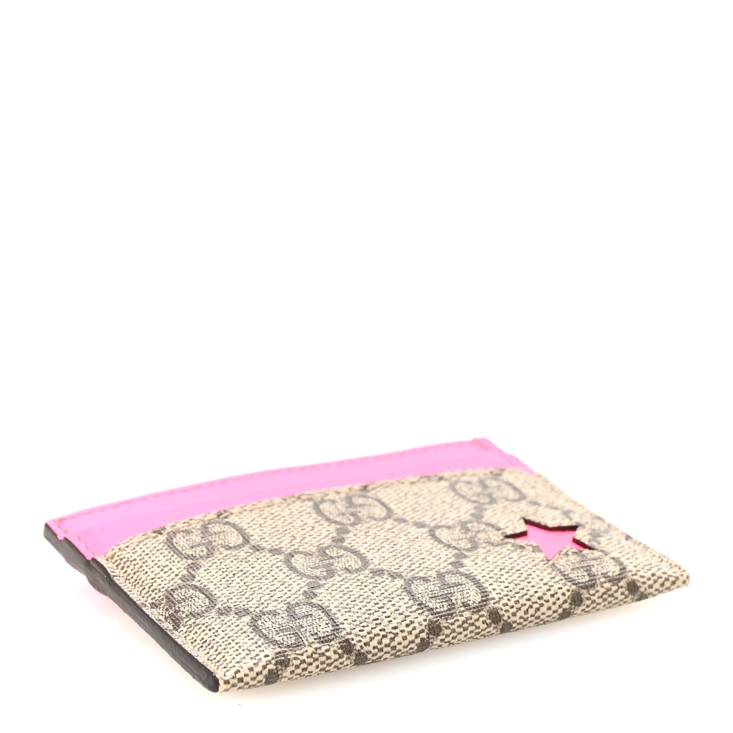 GG Supreme Stars Card Holder Pink
