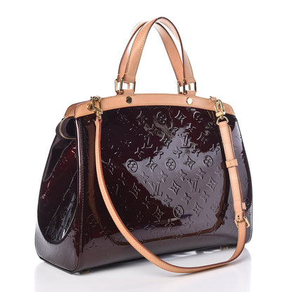 Louis Vuitton Vernis Brea GM Amarante 3 of 9