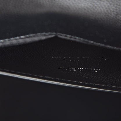 Saint Laurent Grain De Poudre Monogram Cassandre Clutch Black 8 of 8