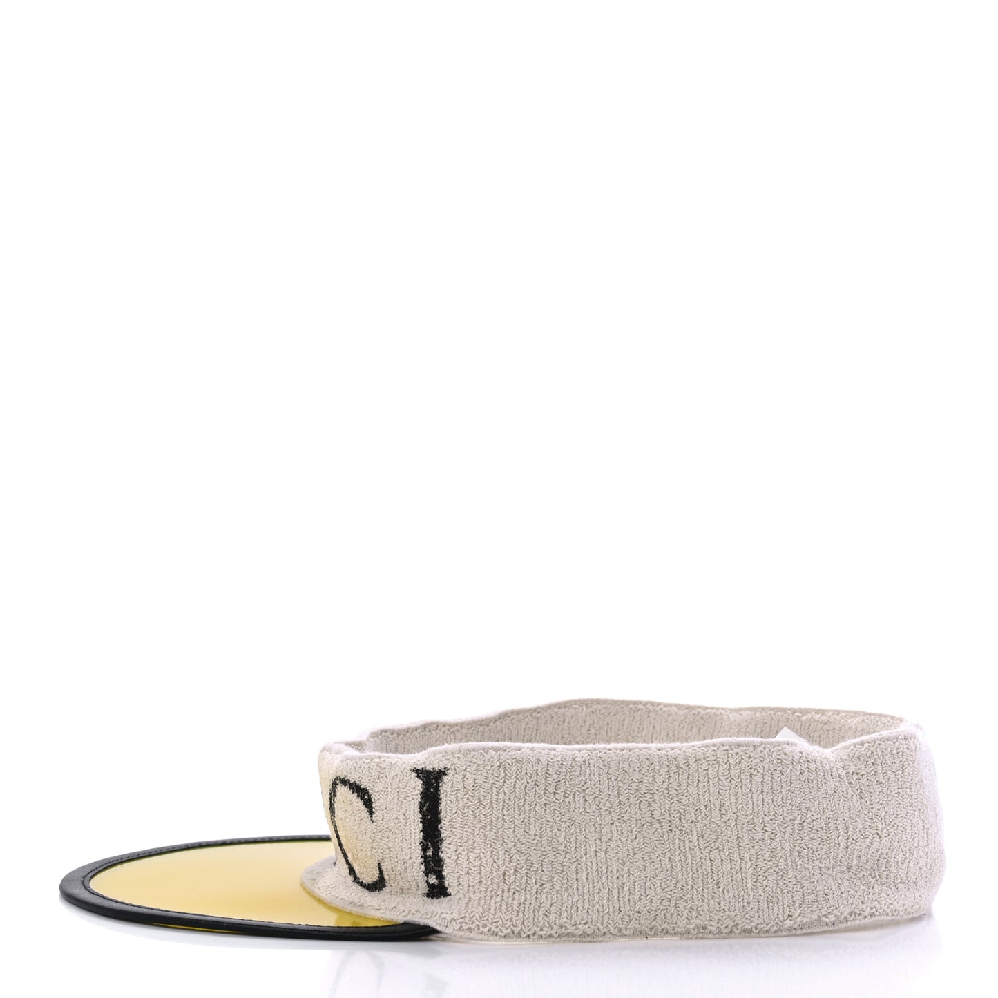 Vinyl Logo Visor M Yellow