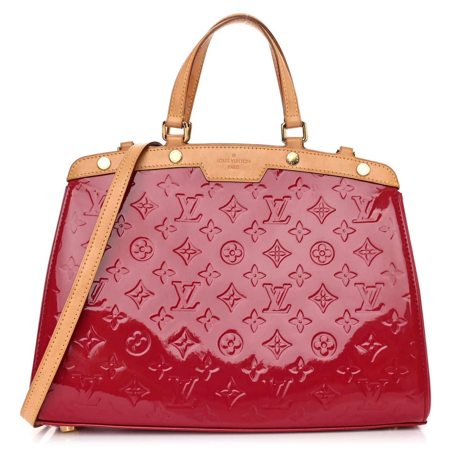 LOUIS VUITTON Vernis Brea MM Rose Indien