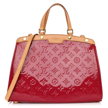 Louis Vuitton LOUIS VUITTON Vernis Brea MM Rose Indien 1 of 9