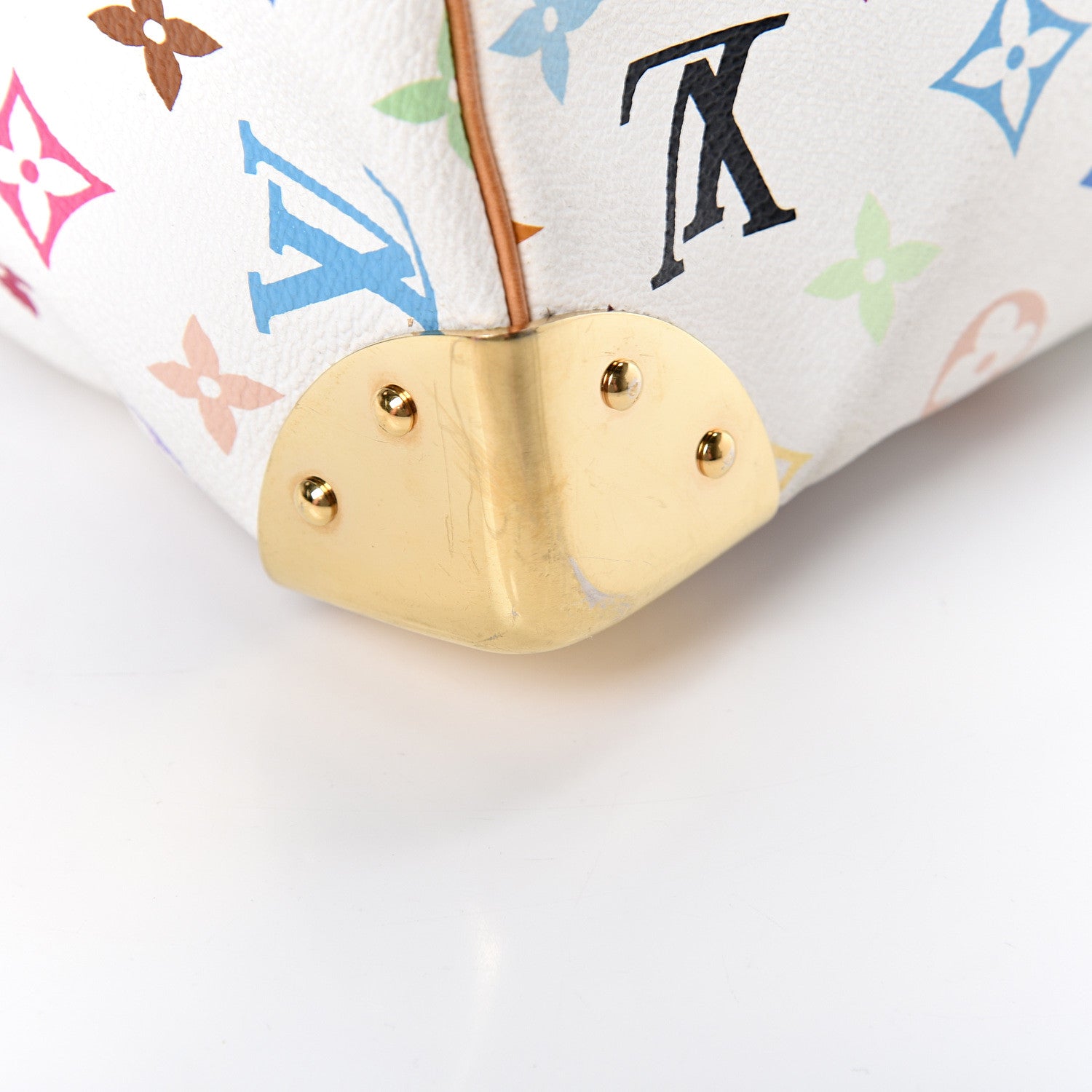 Louis Vuitton Monogram Multicolor Speedy 30 White 10 of 18