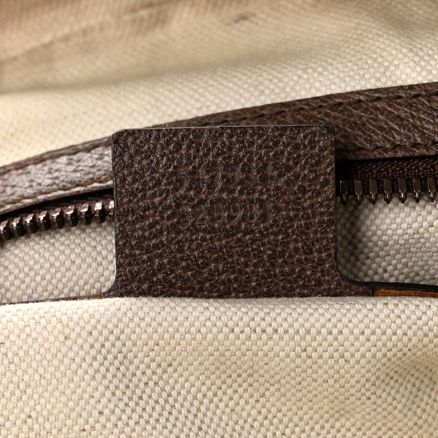 GG Supreme Monogram Web Medium Ophidia Messenger Bag Brown